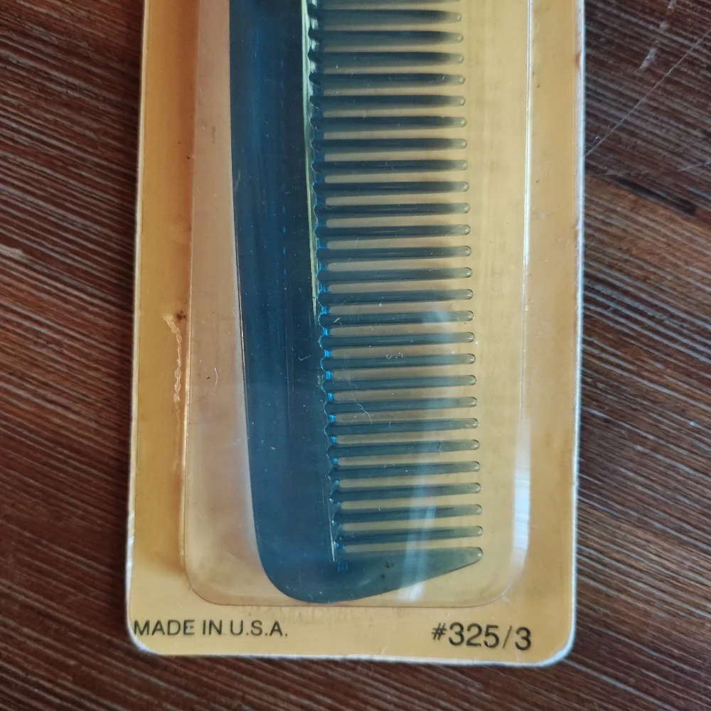 Vintage 80s Goody Twin‎ Bead Ponytail Holders Pack of 12 & Deluxe Jeweltone Comb